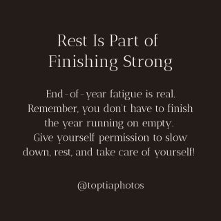 2026 is coming to an end, and I know how easy it is to get caught up in deadlines, commitments, celebrations, and everything you still want to accomplish. I get it! 

But remember, you don't have to push through exhaustion to finish the year strong. Rest when you need to, slow down when you can, and make space for the things that bring you joy. You deserve that care, too. 

#selfcare #mentalhealth #photographerintokyo #photographer #tokyo
