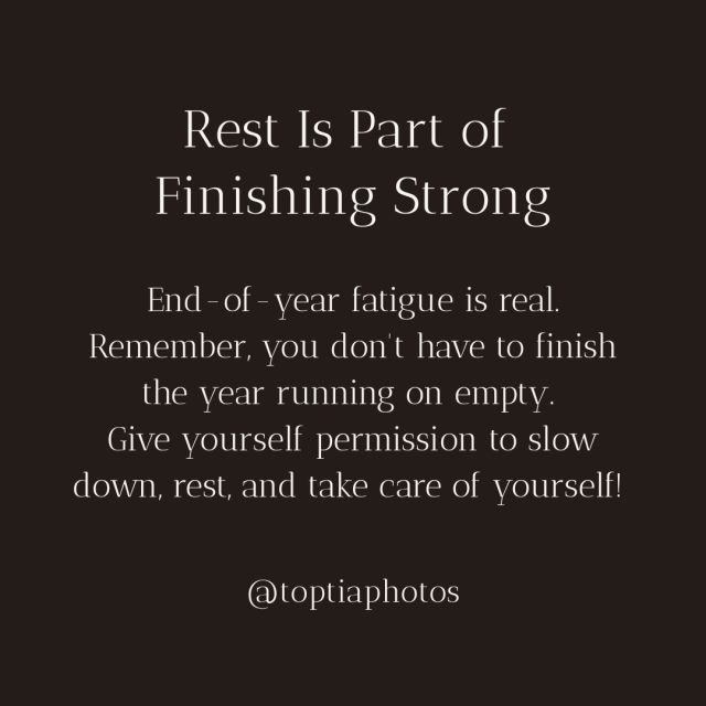 2026 is coming to an end, and I know how easy it is to get caught up in deadlines, commitments, celebrations, and everything you still want to accomplish. I get it! 

But remember, you don't have to push through exhaustion to finish the year strong. Rest when you need to, slow down when you can, and make space for the things that bring you joy. You deserve that care, too. 

#selfcare #mentalhealth #photographerintokyo #photographer #tokyo